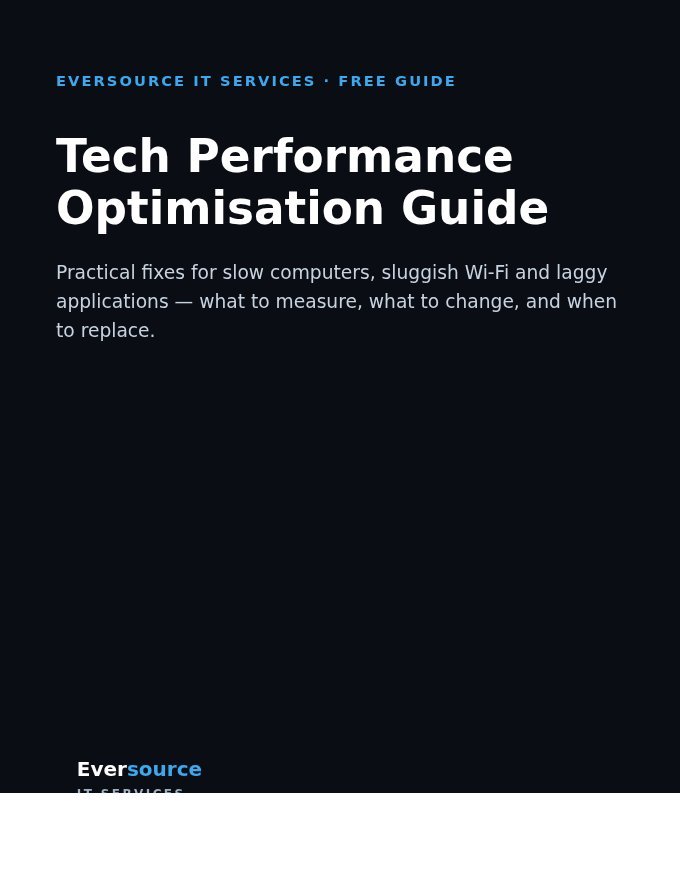 Cover of Tech Performance Optimisation Guide